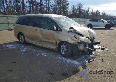 2011 Toyota Sienna Le из США, поврежденный, VIN 5TDKK3DC5BS025209